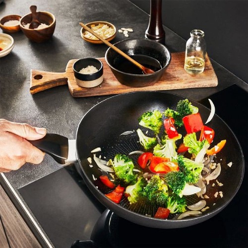 ΤΗΓΑΝΙ WOK TEFAL UNLIMITED G25519 (28CM / BLACK)